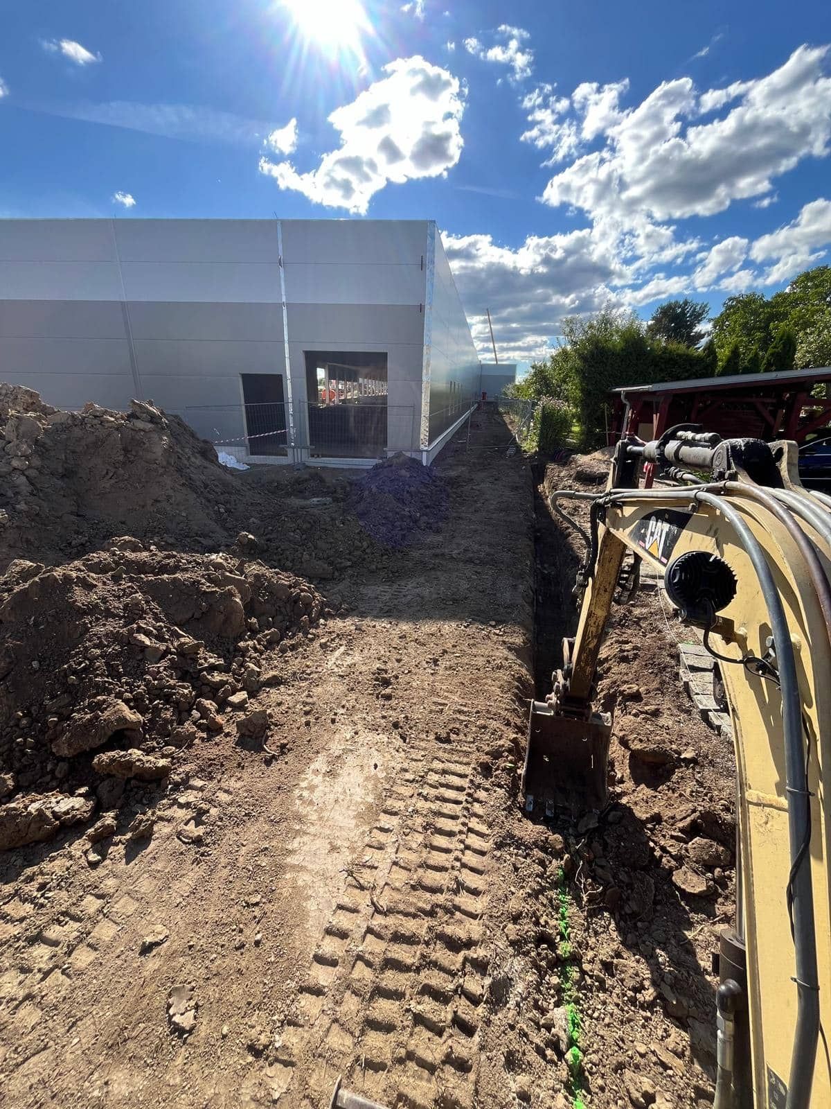 Zemní práce - realizace